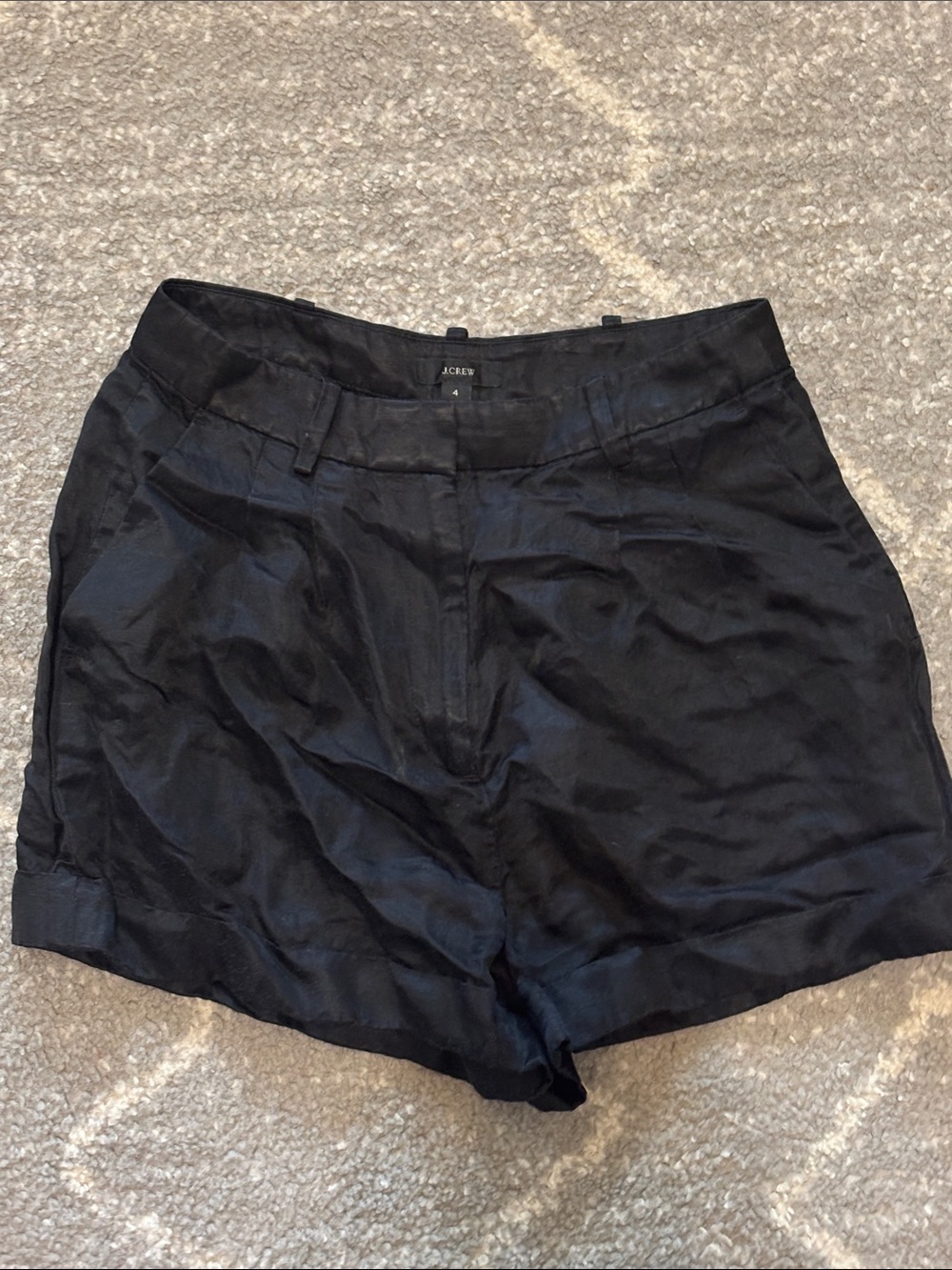 J. Crew Black High-Waist Women's Shorts